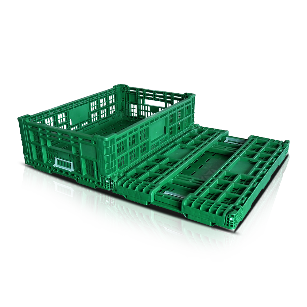 ZJKN604018W-3 Basket Folding Basket Fruit Basket Plaisteach Glasraí